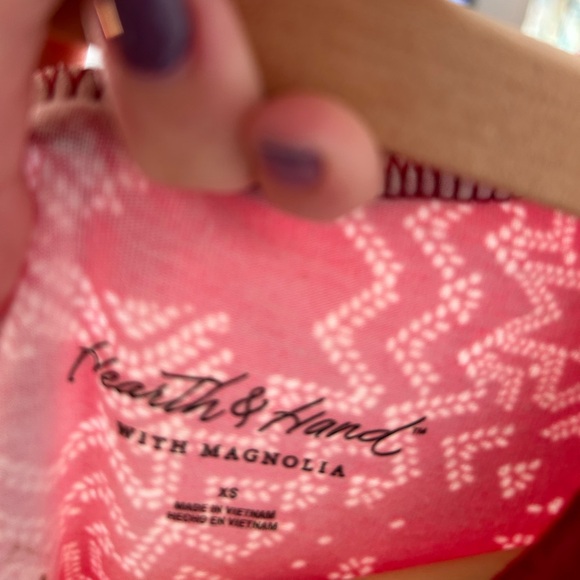 Hearth & Hand with Magnolia Christmas Winter Women's Onesie with Butt Flap - Picture 7 of 7